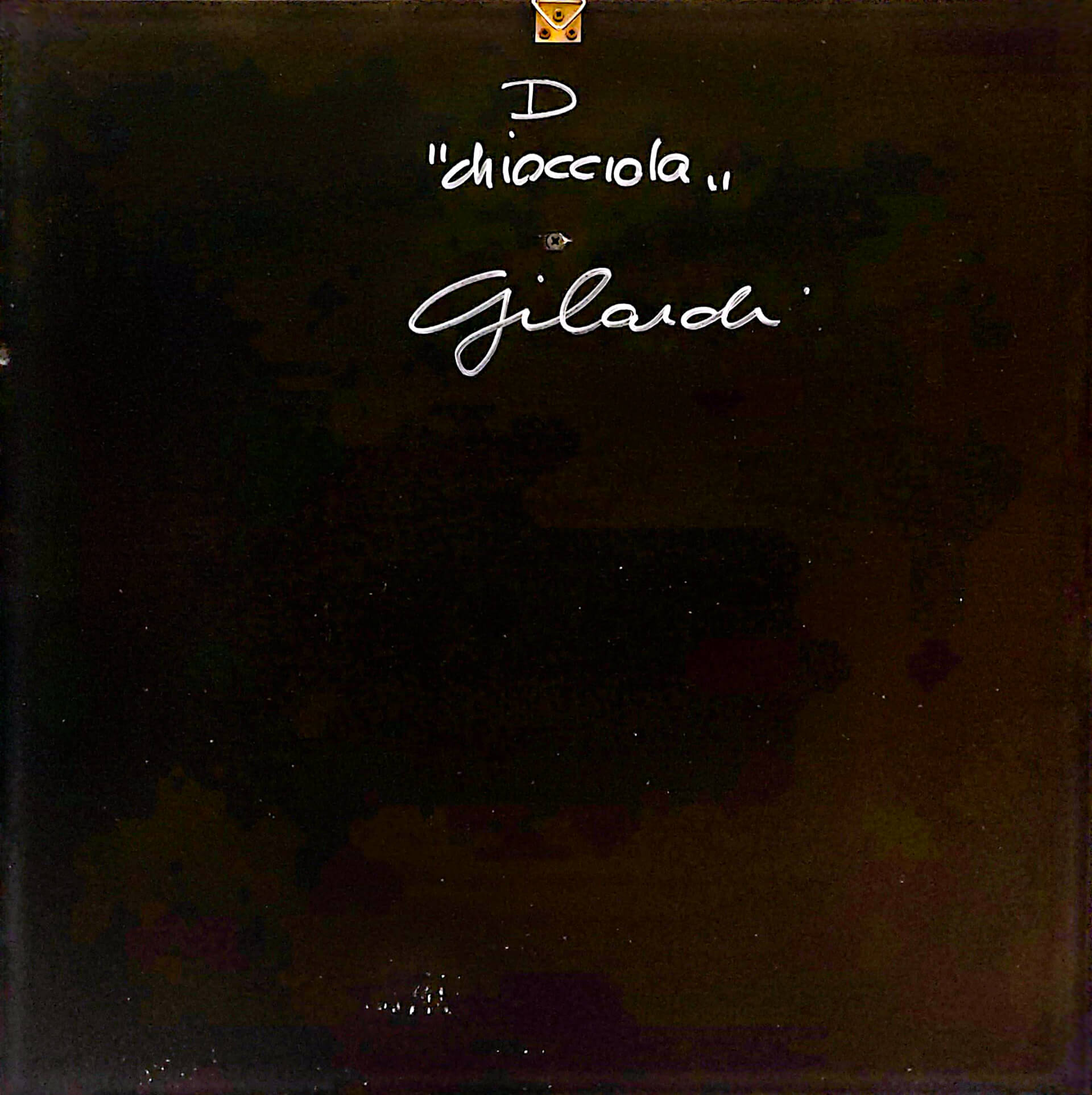 Chiocciola, retro - Piero Gilardi