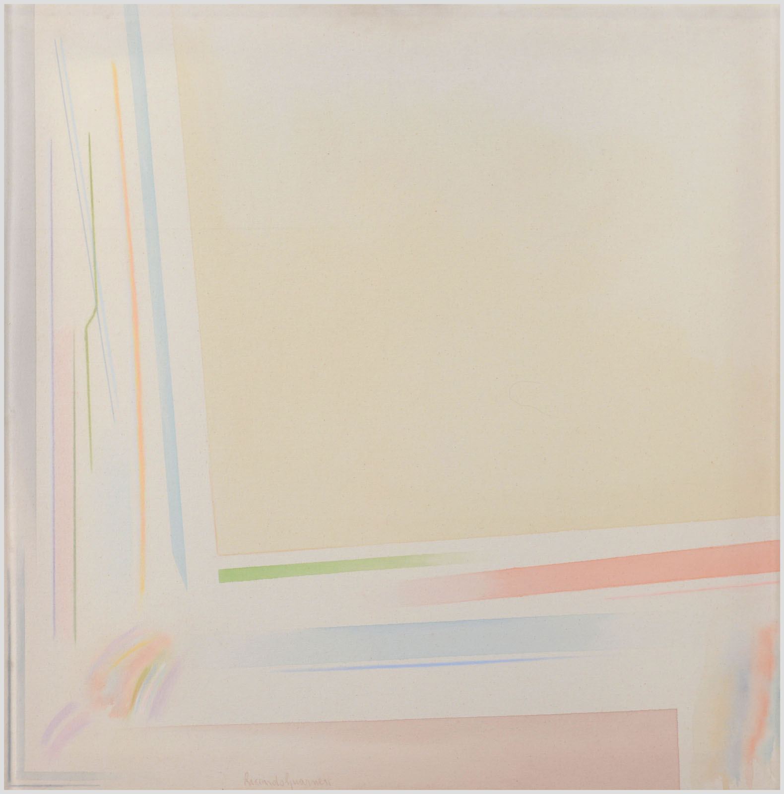 Campo giallo dall'alto - Riccardo Guarneri