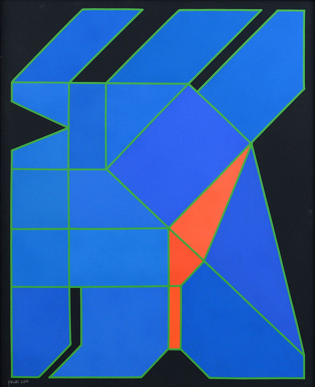 Il riporto - Achille Perilli