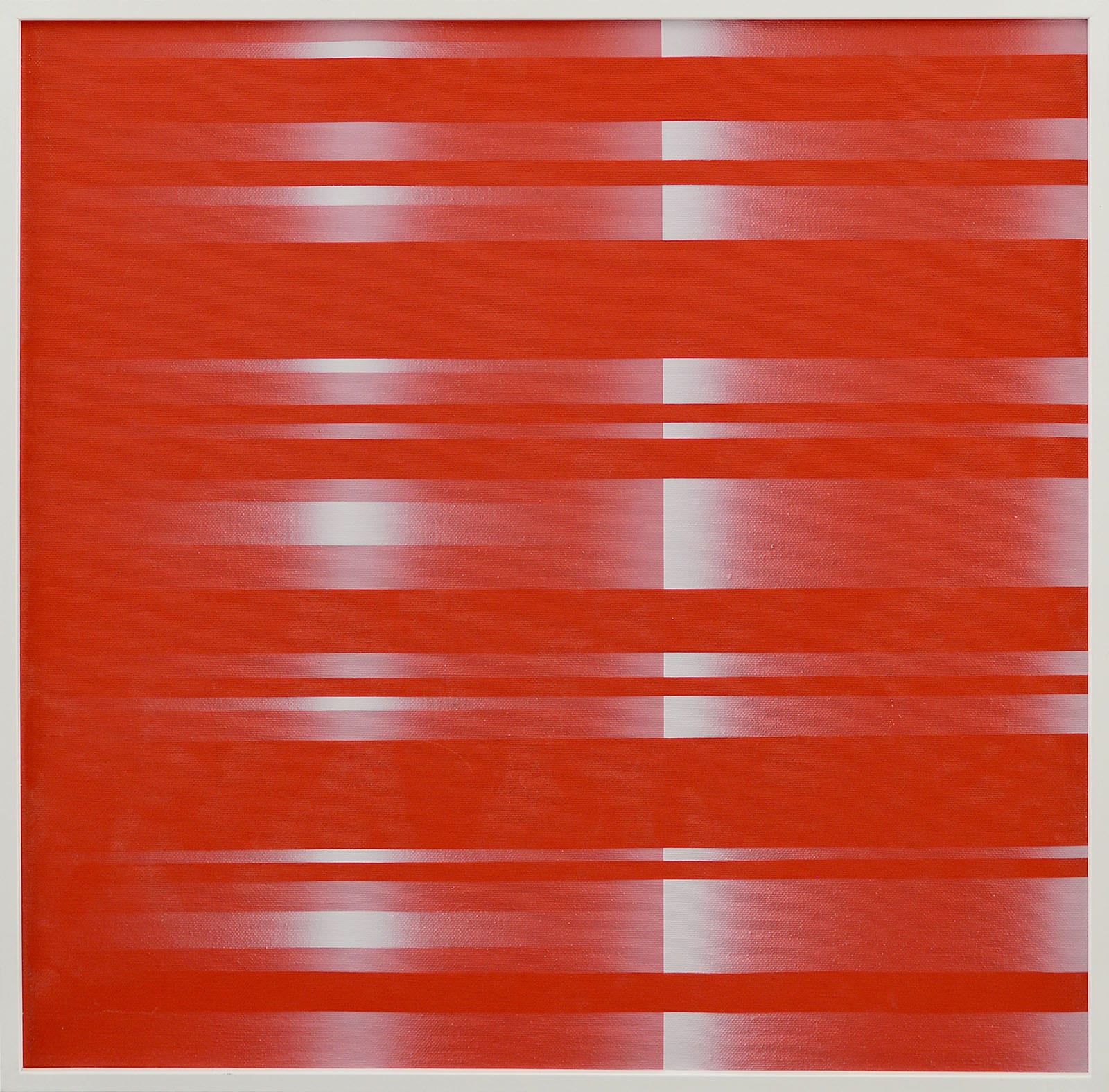 Struttura-luce vibrazione, con cornice - Ennio Finzi